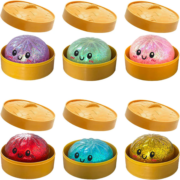 Glittery Stress Relief Dumplings