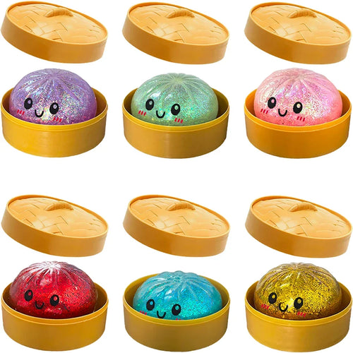 Glittery Stress Relief Dumplings